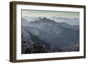 Mangrt Pass, Slovenia..-David Baker-Framed Photographic Print