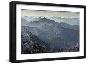 Mangrt Pass, Slovenia..-David Baker-Framed Photographic Print