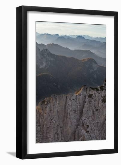 Mangrt Pass, Slovenia..-David Baker-Framed Photographic Print