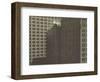 Manhatta - Skyscrapers in Shadows, Negative date: 1920-Charles Sheeler-Framed Art Print