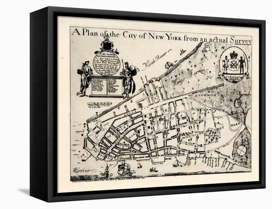 Manhattan 1728-null-Framed Stretched Canvas