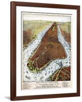 Manhattan 1879-Vintage Lavoie-Framed Giclee Print