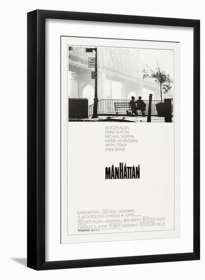 Manhattan, 1979-null-Framed Premium Giclee Print