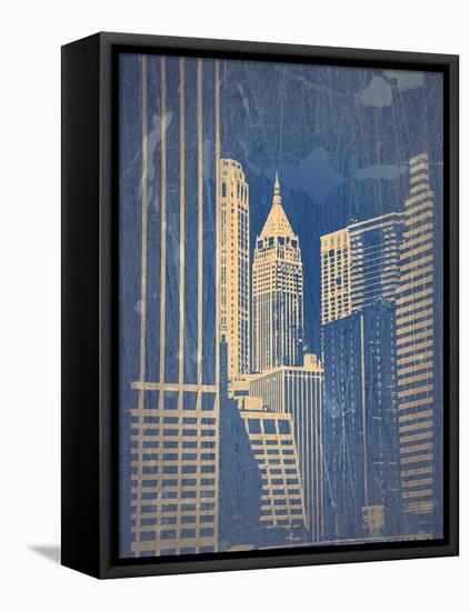 Manhattan 1-NaxArt-Framed Stretched Canvas