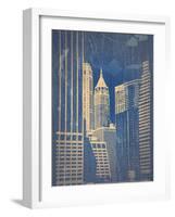 Manhattan 1-NaxArt-Framed Art Print