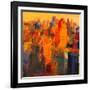 Manhattan, 2011-Peter Graham-Framed Giclee Print