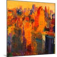 Manhattan, 2011-Peter Graham-Mounted Giclee Print