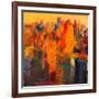 Manhattan, 2011-Peter Graham-Framed Giclee Print