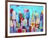 Manhattan 48, c.2009-Alison Black-Framed Premium Giclee Print