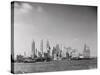 Manhattan across River-Philip Gendreau-Stretched Canvas