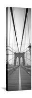 Manhattan and Brooklyn Bridge, New York City, USA-Alan Copson-Stretched Canvas