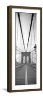 Manhattan and Brooklyn Bridge, New York City, USA-Alan Copson-Framed Photographic Print