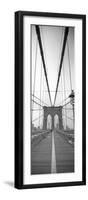 Manhattan and Brooklyn Bridge, New York City, USA-Alan Copson-Framed Photographic Print