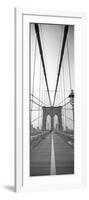 Manhattan and Brooklyn Bridge, New York City, USA-Alan Copson-Framed Photographic Print