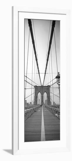 Manhattan and Brooklyn Bridge, New York City, USA-Alan Copson-Framed Photographic Print