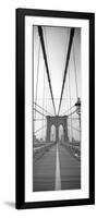 Manhattan and Brooklyn Bridge, New York City, USA-Alan Copson-Framed Photographic Print