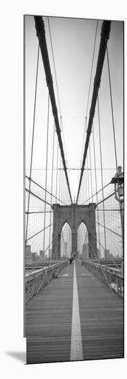 Manhattan and Brooklyn Bridge, New York City, USA-Alan Copson-Mounted Photographic Print