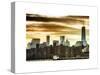 Manhattan and One World Trade Center at Sunset-Philippe Hugonnard-Stretched Canvas