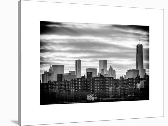 Manhattan and One World Trade Center at Sunset-Philippe Hugonnard-Stretched Canvas