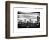 Manhattan and One World Trade Center at Sunset-Philippe Hugonnard-Framed Art Print