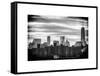 Manhattan and One World Trade Center at Sunset-Philippe Hugonnard-Framed Stretched Canvas