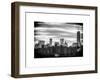 Manhattan and One World Trade Center at Sunset-Philippe Hugonnard-Framed Art Print