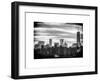 Manhattan and One World Trade Center at Sunset-Philippe Hugonnard-Framed Art Print