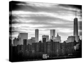 Manhattan and the One World Trade Center at Sunset-Philippe Hugonnard-Stretched Canvas