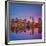 Manhattan at Dusk-Sergey Borisov-Framed Photographic Print