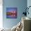 Manhattan at Dusk-Sergey Borisov-Mounted Photographic Print displayed on a wall