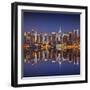 Manhattan at Night-Sergey Borisov-Framed Premium Photographic Print