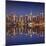 Manhattan at Night-Sergey Borisov-Mounted Photographic Print