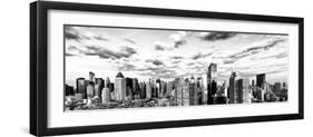 Manhattan at Sunset, Times Square and 42 Street, Midtown Manhattan, New York-Philippe Hugonnard-Framed Photographic Print