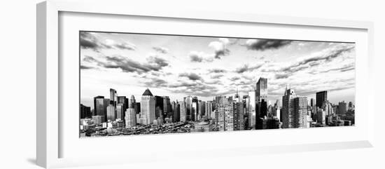 Manhattan at Sunset, Times Square and 42 Street, Midtown Manhattan, New York-Philippe Hugonnard-Framed Photographic Print