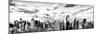 Manhattan at Sunset, Times Square and 42 Street, Midtown Manhattan, New York-Philippe Hugonnard-Mounted Photographic Print