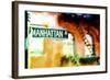 Manhattan AV-Philippe Hugonnard-Framed Giclee Print