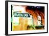 Manhattan AV-Philippe Hugonnard-Framed Giclee Print