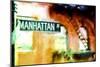 Manhattan AV-Philippe Hugonnard-Mounted Giclee Print