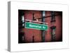 Manhattan Avenue Sign-Philippe Hugonnard-Stretched Canvas