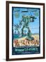 Manhattan Beach, California - Atlantean Invaders-Lantern Press-Framed Art Print