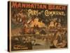 Manhattan Beach - Paris and the Commune Play Poster-Lantern Press-Stretched Canvas