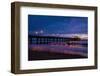 Manhattan Beach Pier, Manhattan Beach, Los Angeles, California, USA-Mark A Johnson-Framed Photographic Print