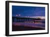 Manhattan Beach Pier, Manhattan Beach, Los Angeles, California, USA-Mark A Johnson-Framed Photographic Print