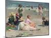 Manhattan Beach-Edward Henry Potthast-Mounted Giclee Print