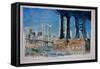 Manhattan Bridge, 1997-Anthony Butera-Framed Stretched Canvas