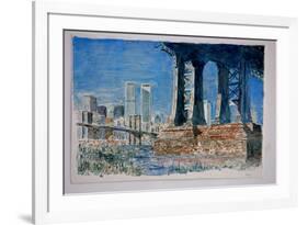 Manhattan Bridge, 1997-Anthony Butera-Framed Giclee Print