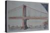 Manhattan Bridge, 1999-Anthony Butera-Stretched Canvas