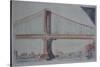 Manhattan Bridge, 1999-Anthony Butera-Stretched Canvas