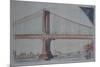 Manhattan Bridge, 1999-Anthony Butera-Mounted Giclee Print