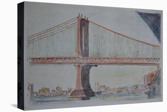 Manhattan Bridge, 1999-Anthony Butera-Stretched Canvas